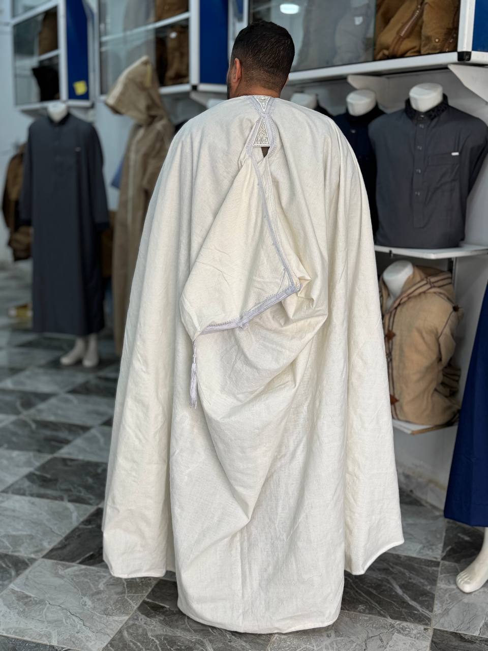 برنوس وبري صافي بمختلف الألوان