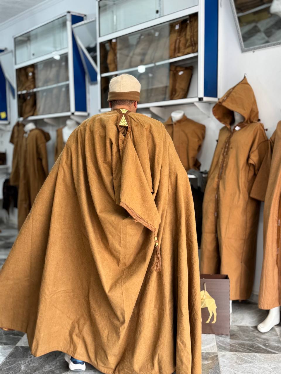 برنوس وبري صافي بمختلف الألوان