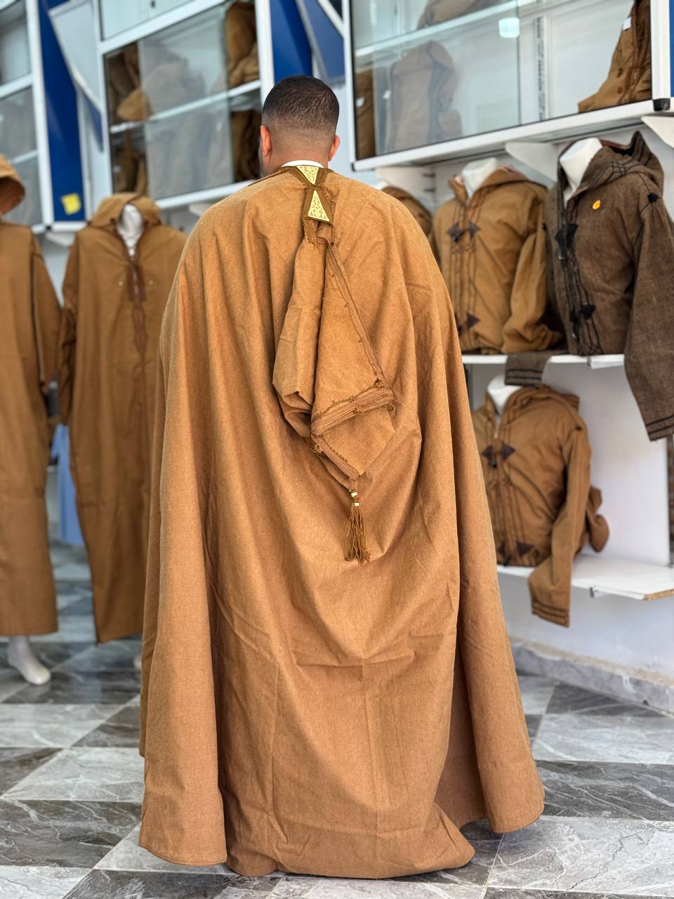 برنوس وبري صافي بمختلف الألوان